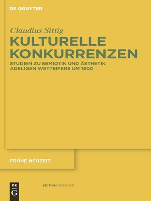 cover image of Kulturelle Konkurrenzen